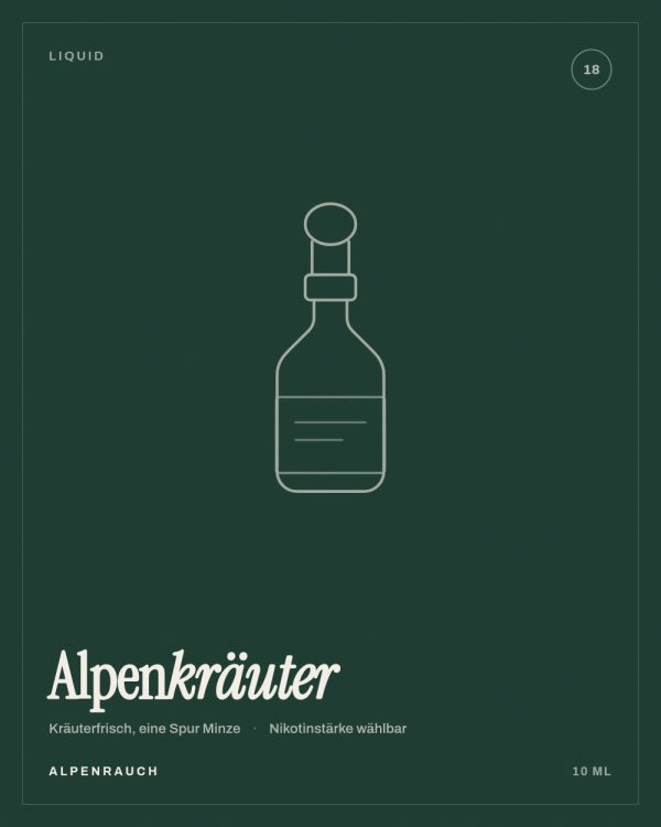 Liquid Alpenkräuter 10 ml