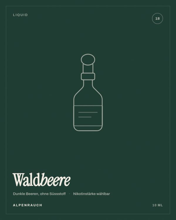 Liquid Waldbeere 10 ml